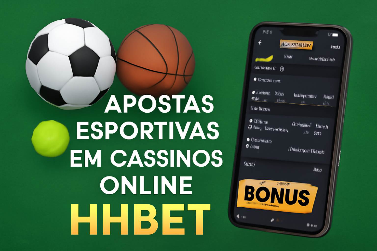 Apostas esportivas no cassino online HHBET