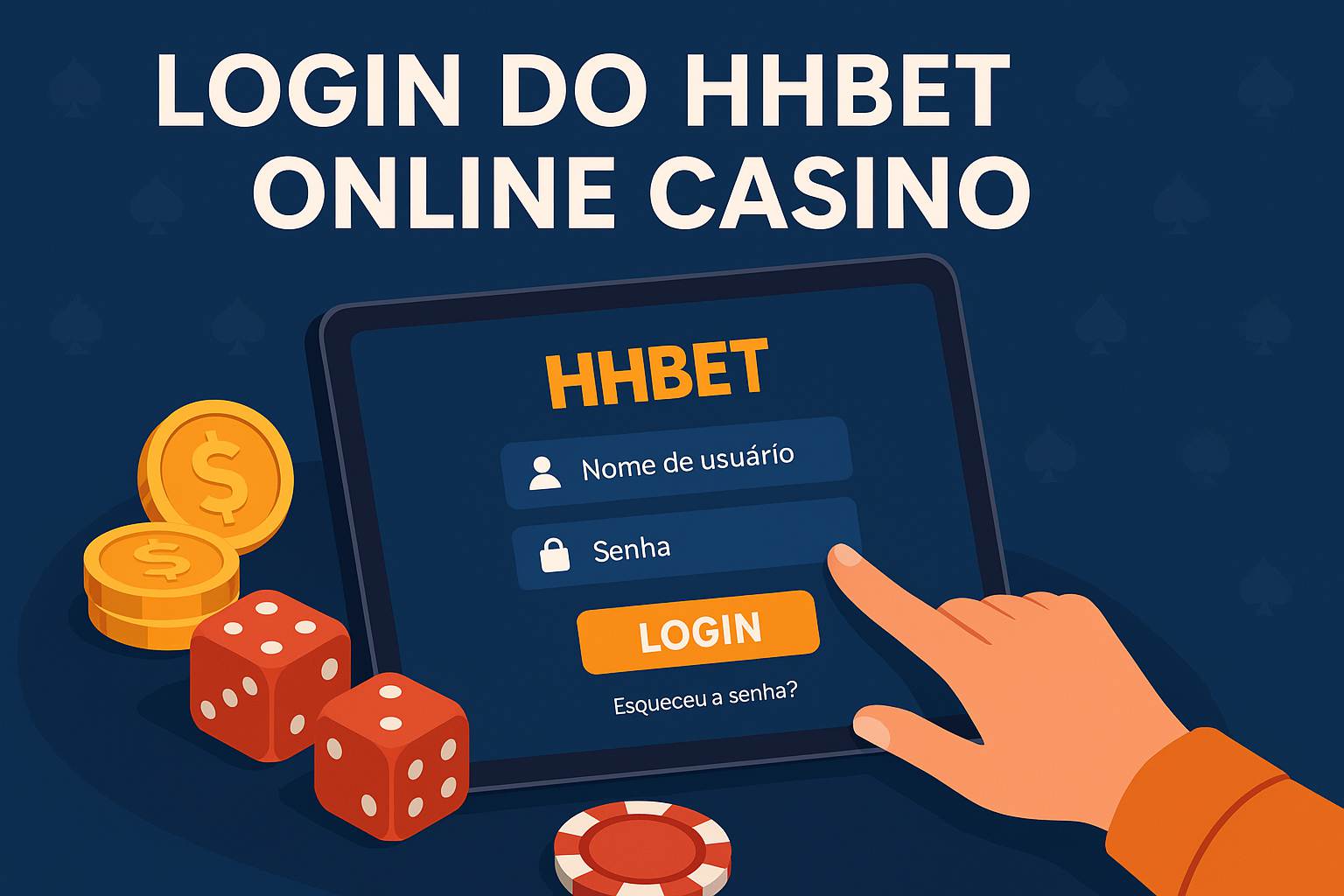 Criar uma nova Conta no plataforma HHBET